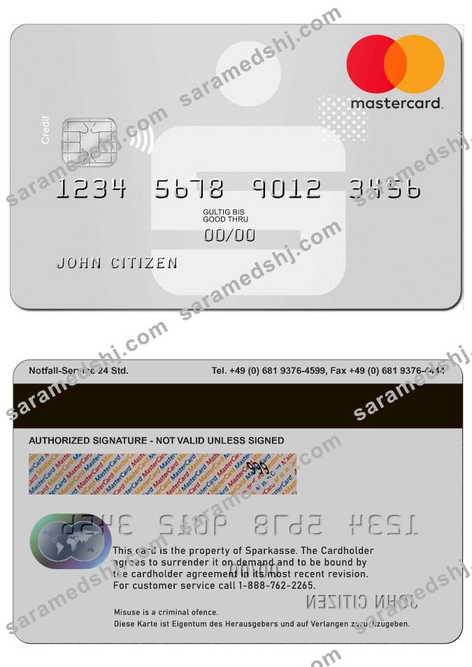 Germany Sparkasse MasterCard